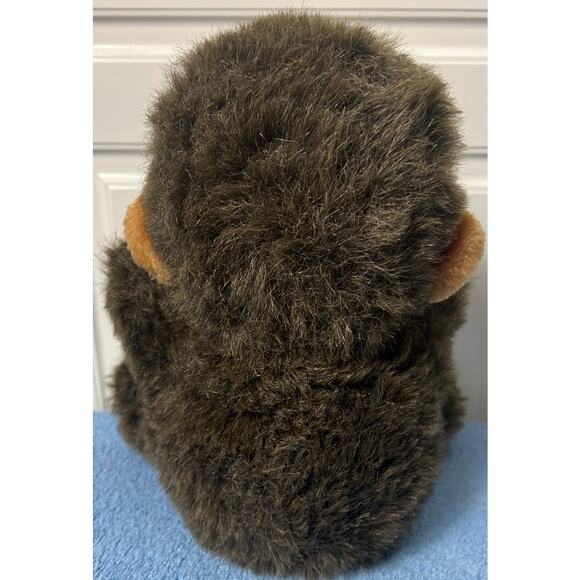 Vintage Yangjee Brown Gorilla Plush Hand Puppet 12" - Picture 3 of 6